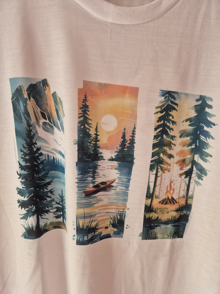 T-shirt Canoë
