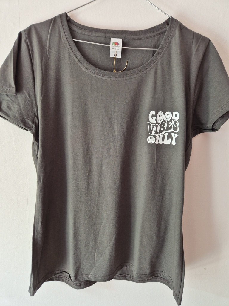 T-shirt Good vibes only