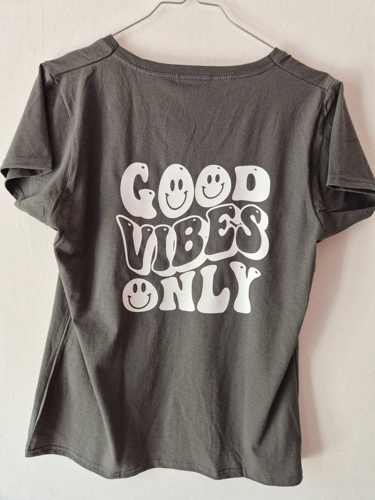 T-shirt Good vibes only