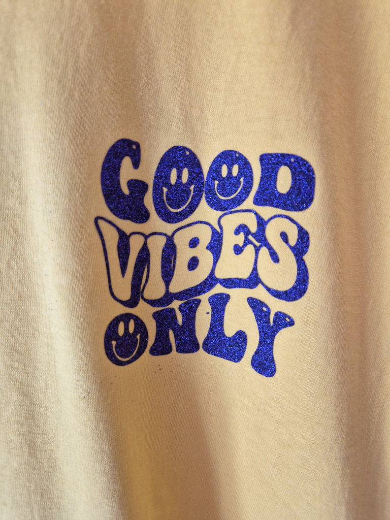T-shirt Good vibes only