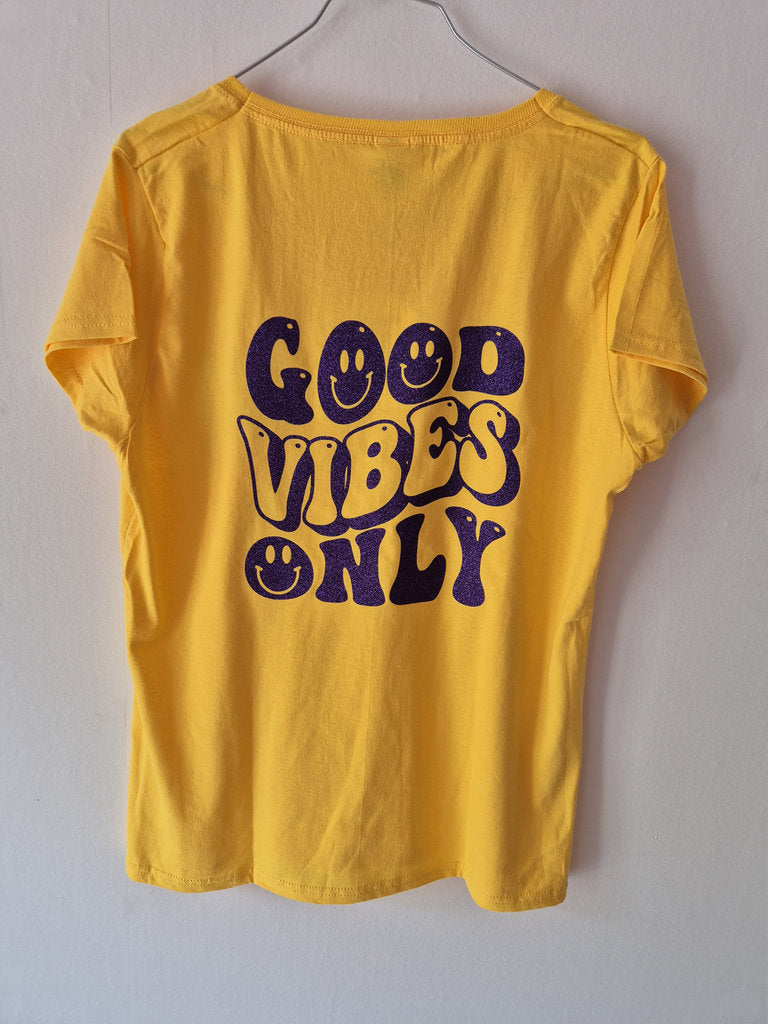 T-shirt Good vibes only