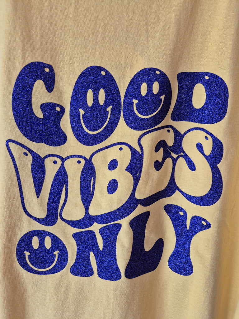 T-shirt Good vibes only