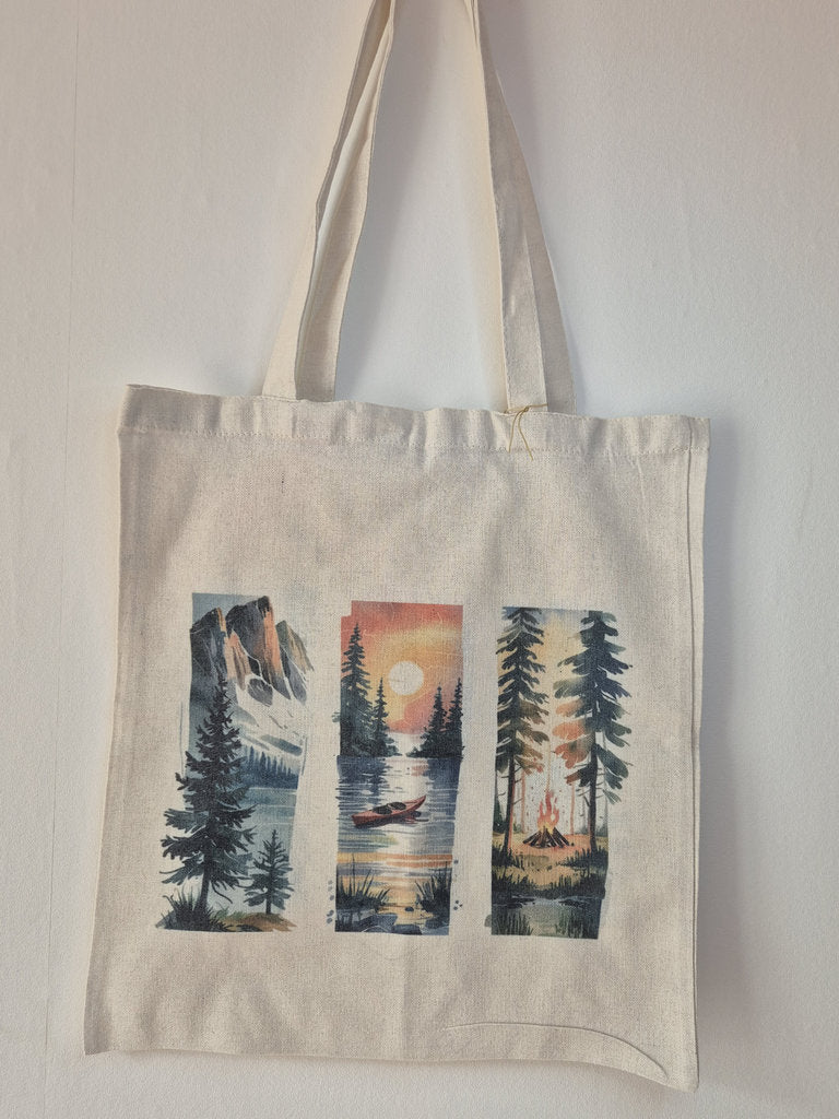 Tote bag Canoë