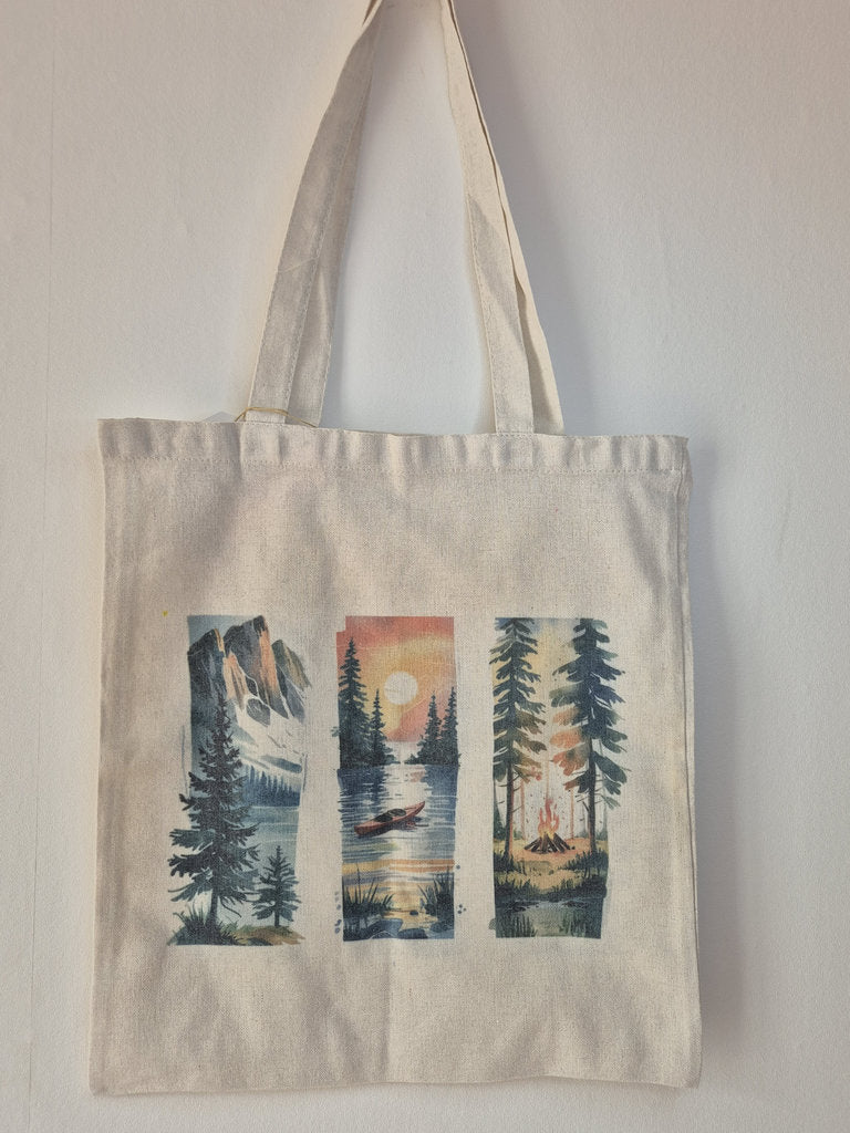 Tote bag Canoë