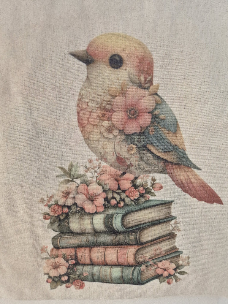 Tote bag Oiseau / Livre