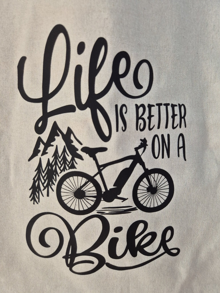 Tote bag La vie en vélo