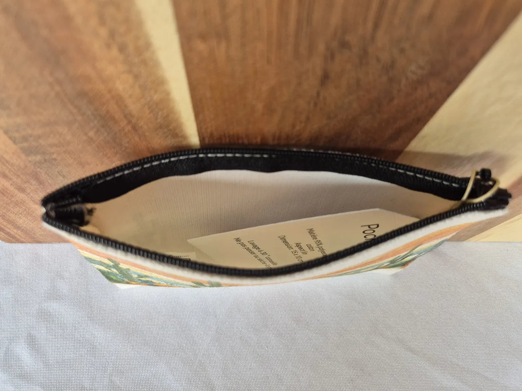 Petite pochette zippée
