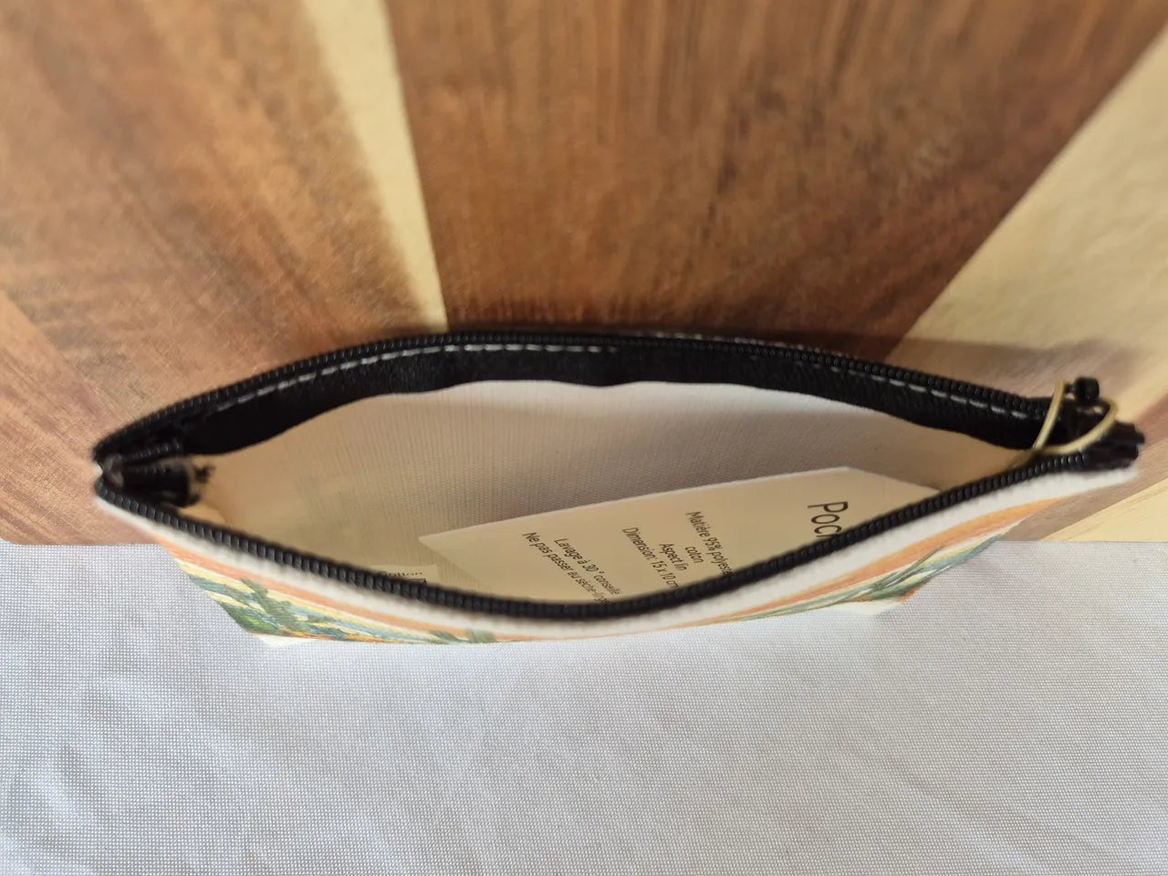 Petite pochette zippée