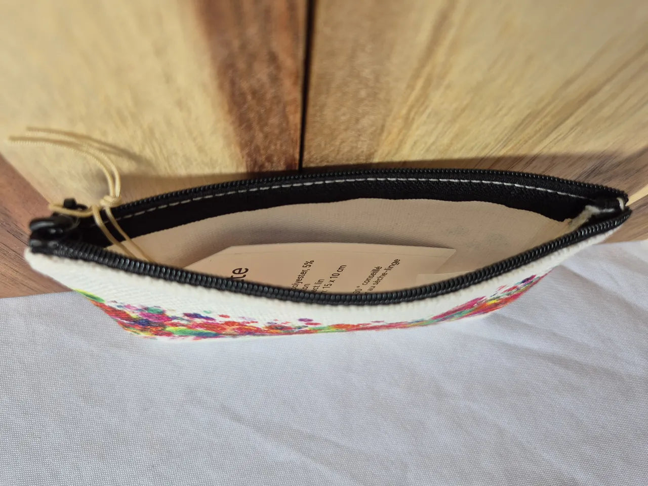 Petite pochette zippée
