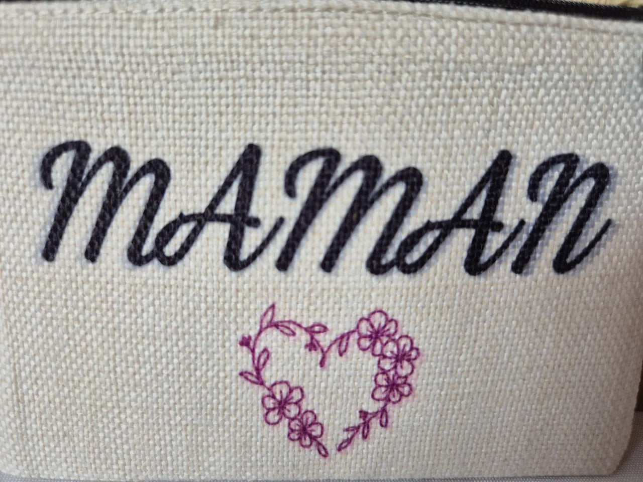 Petite pochette zippée