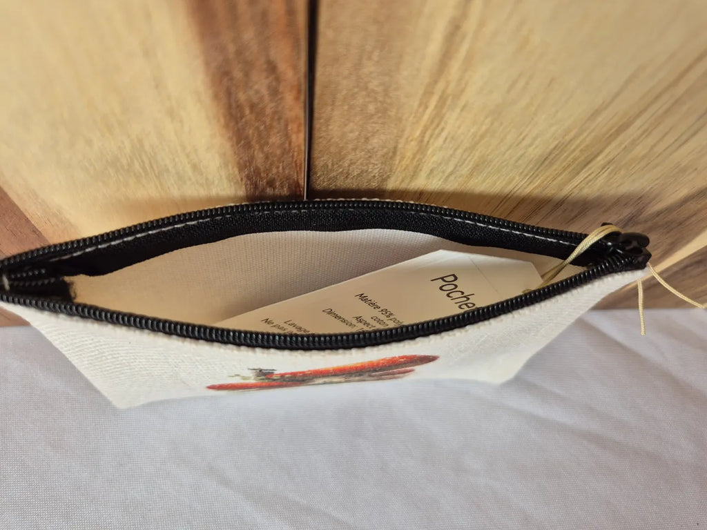 Petite pochette zippée