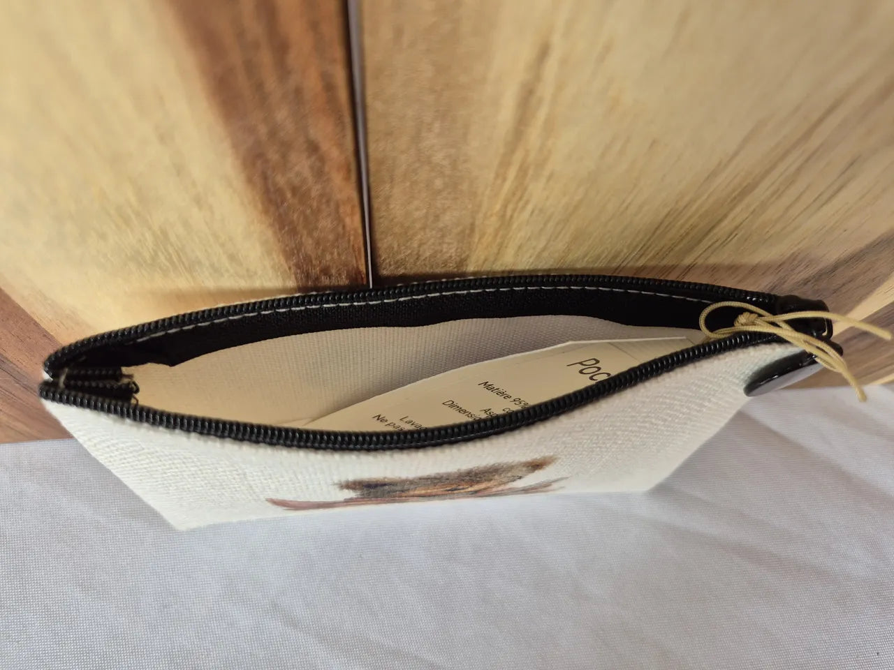 Petite pochette zippée