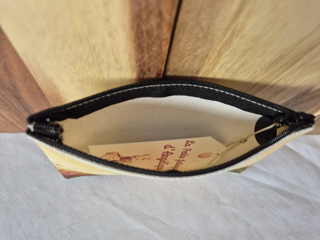 Petite pochette zippée