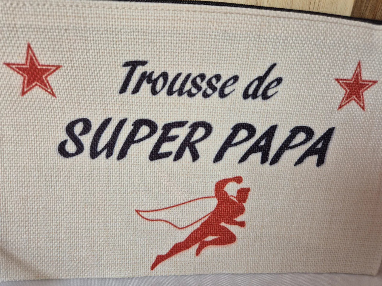 Grande pochette zippée