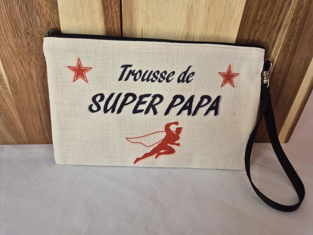 Grande pochette zippée