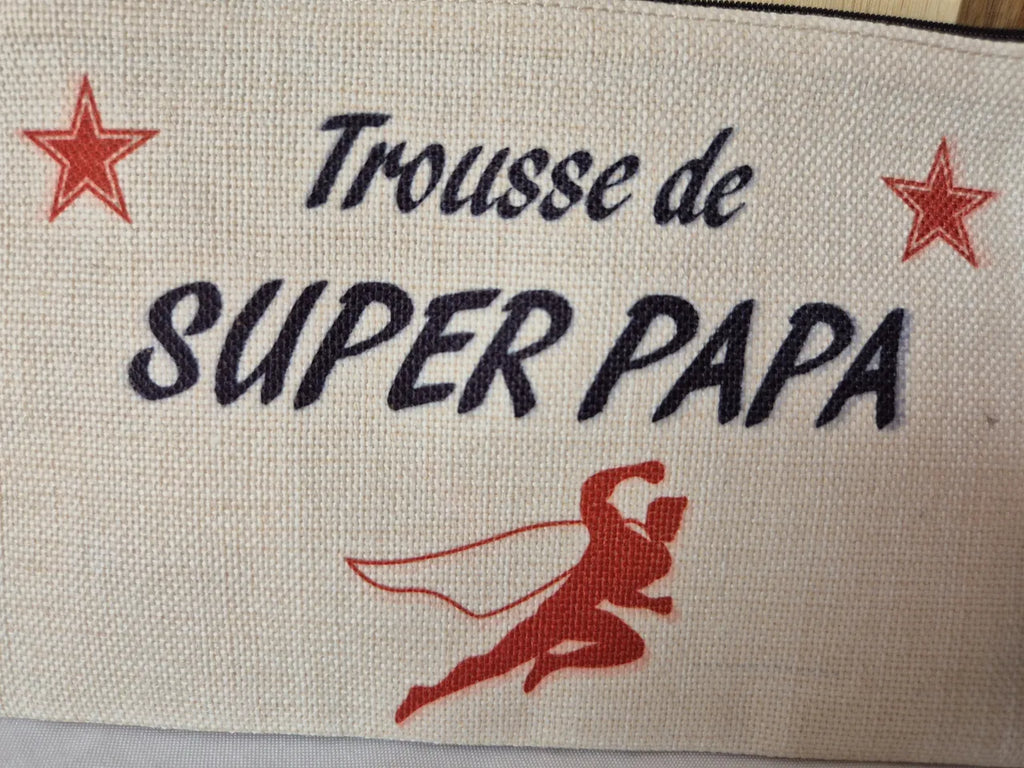 Grande pochette zippée