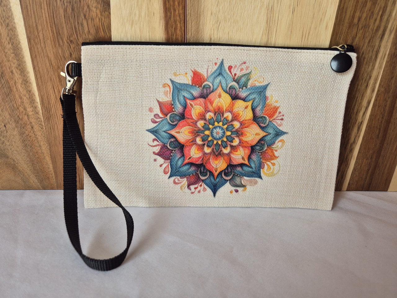 Grande pochette zippée