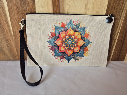 Grande pochette zippée