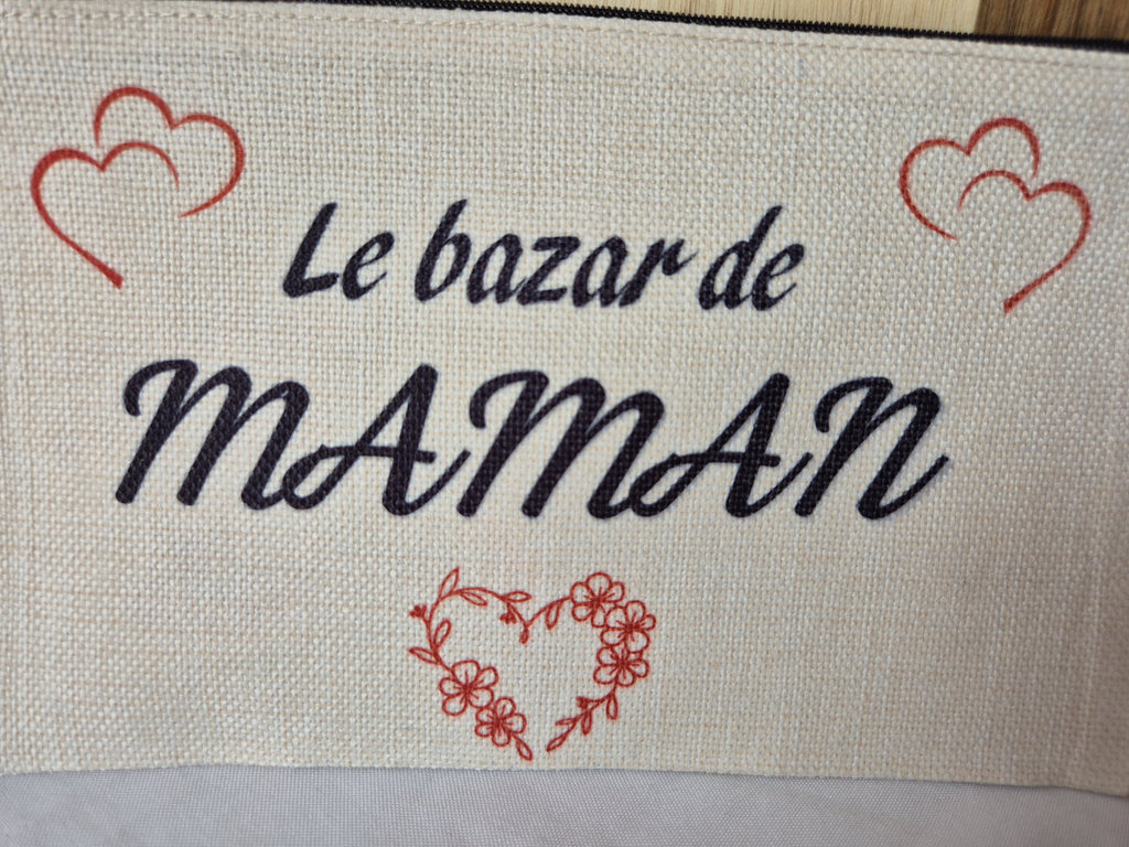 Grande pochette zippée