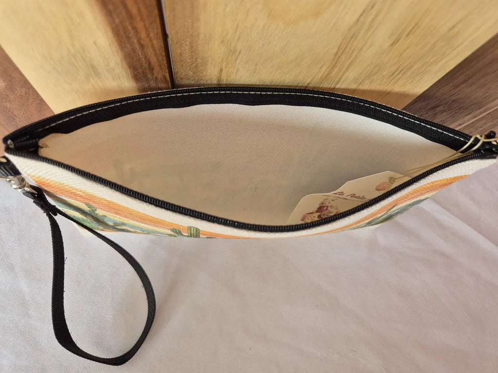 Grande pochette zippée