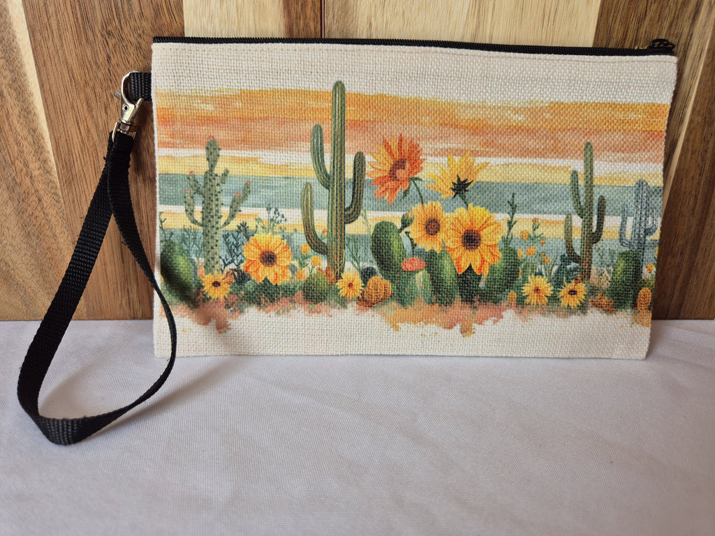 Grande pochette zippée