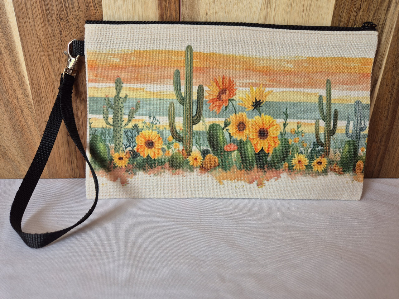 Grande pochette zippée