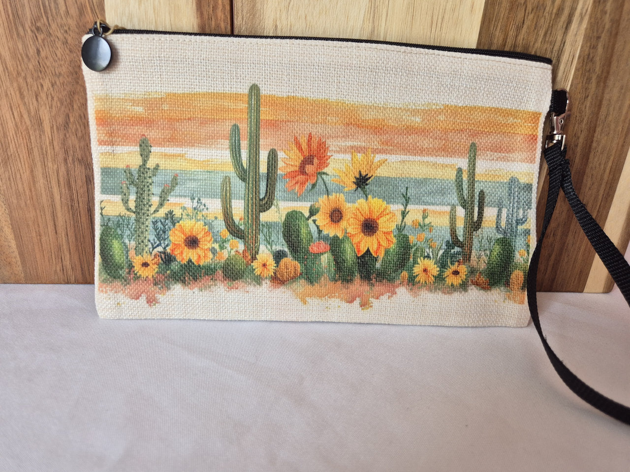 Grande pochette zippée