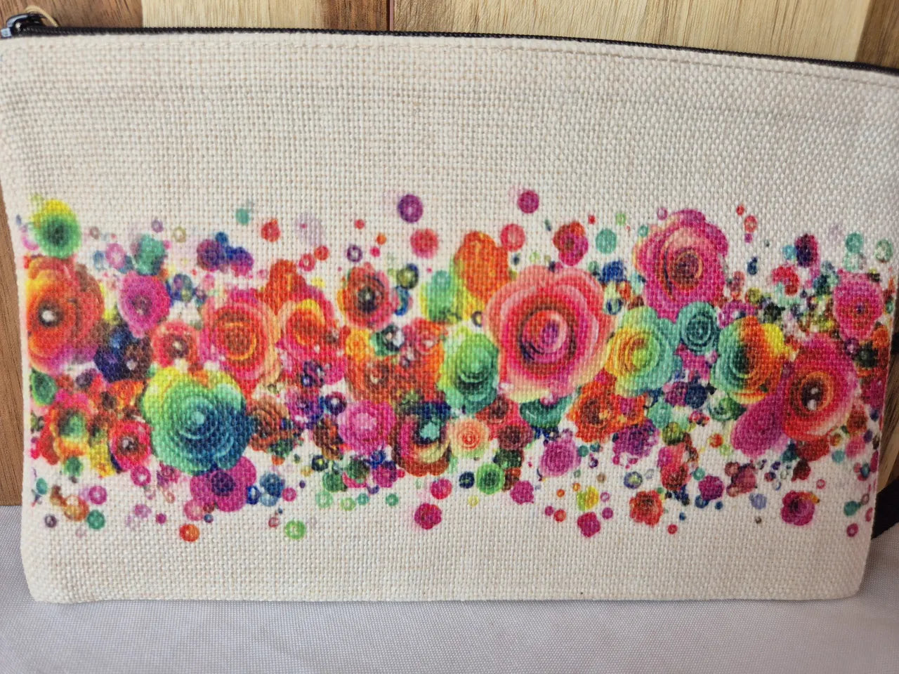 Grande pochette zippée