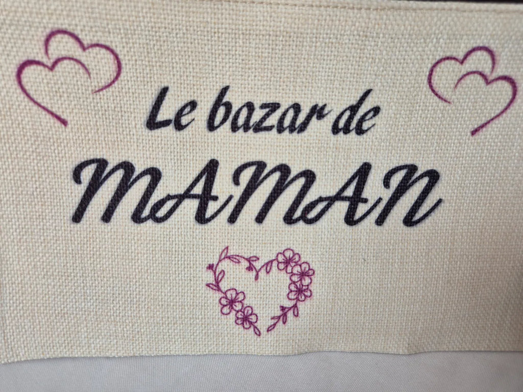 Grande pochette zippée