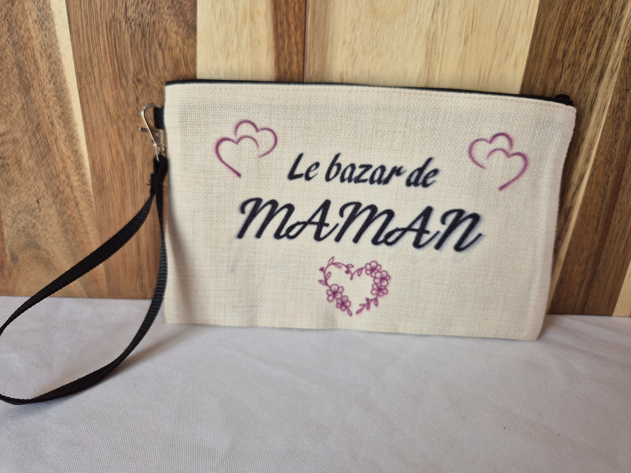 Grande pochette zippée