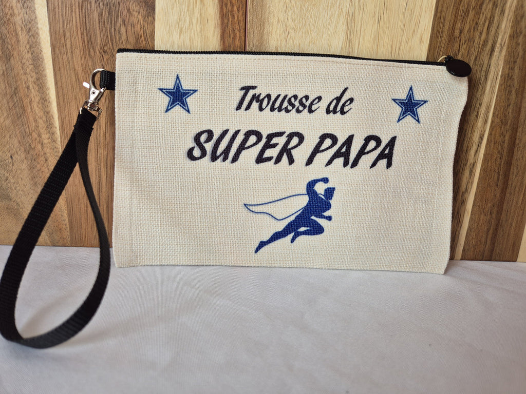 Grande pochette zippée