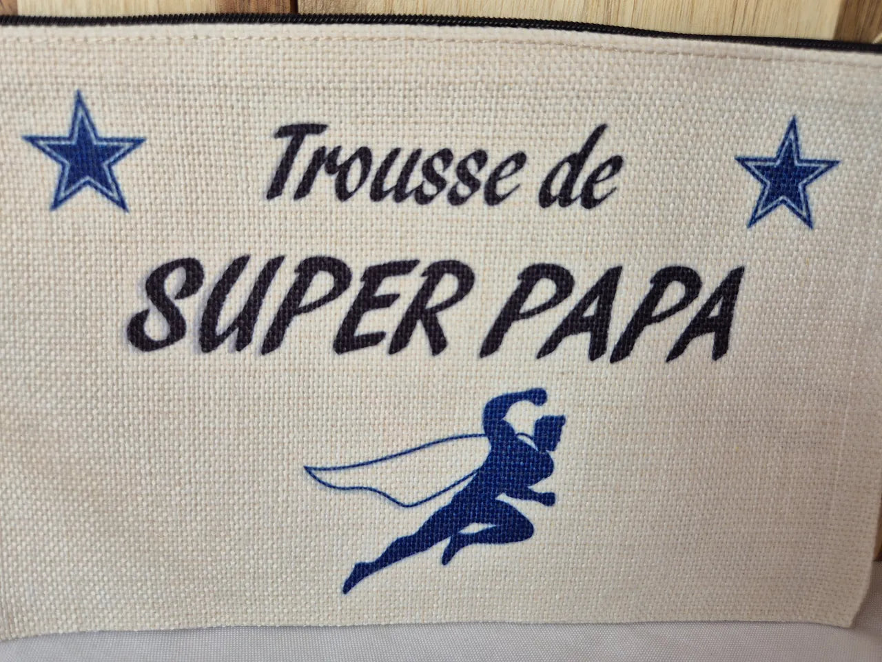 Grande pochette zippée