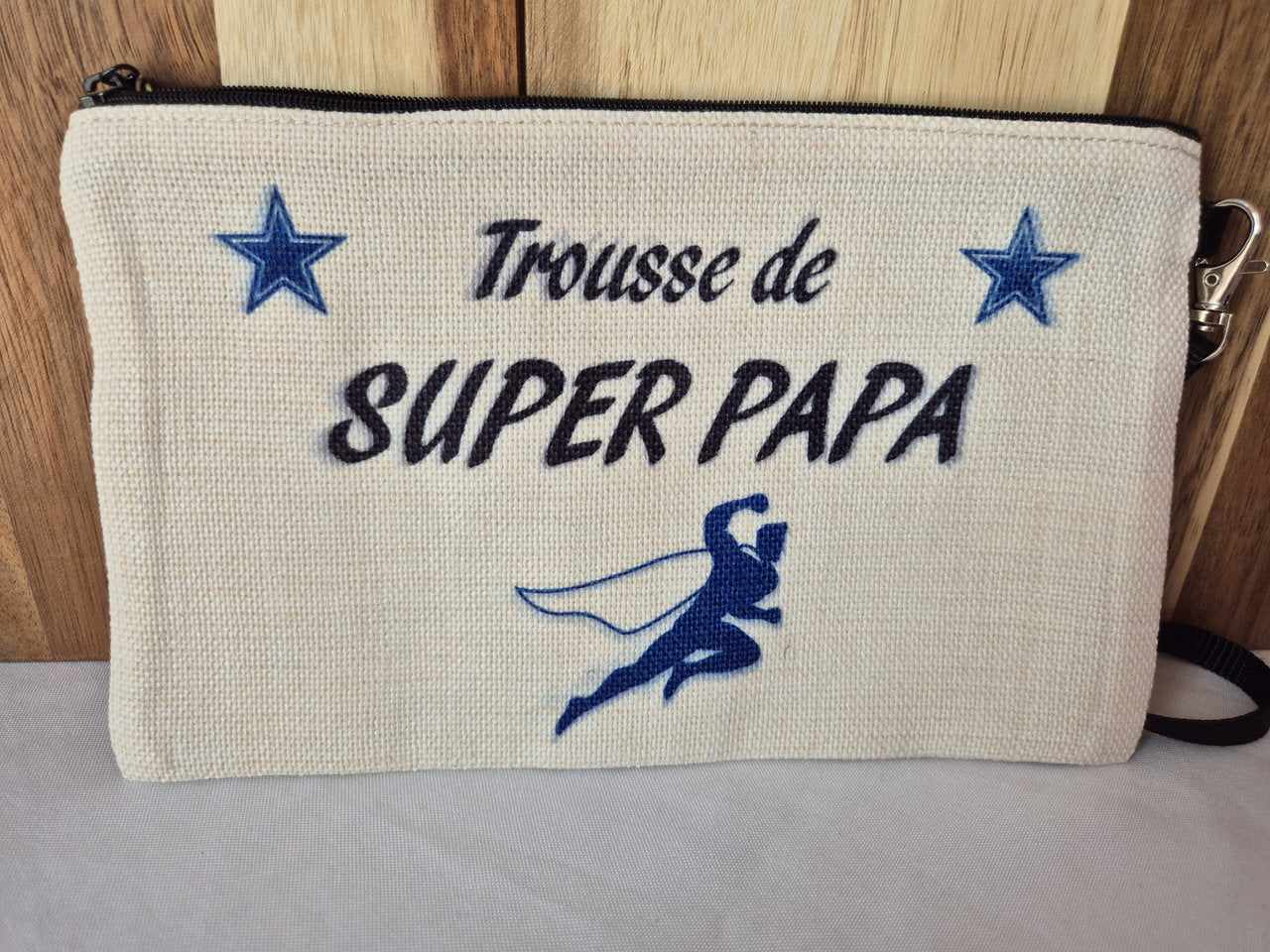 Grande pochette zippée