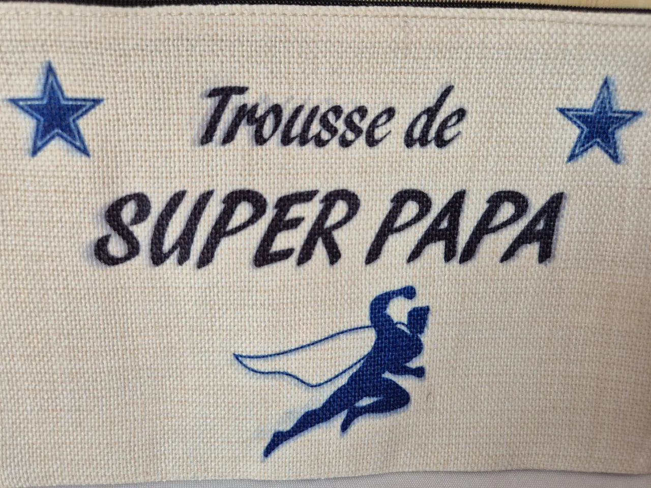 Grande pochette zippée