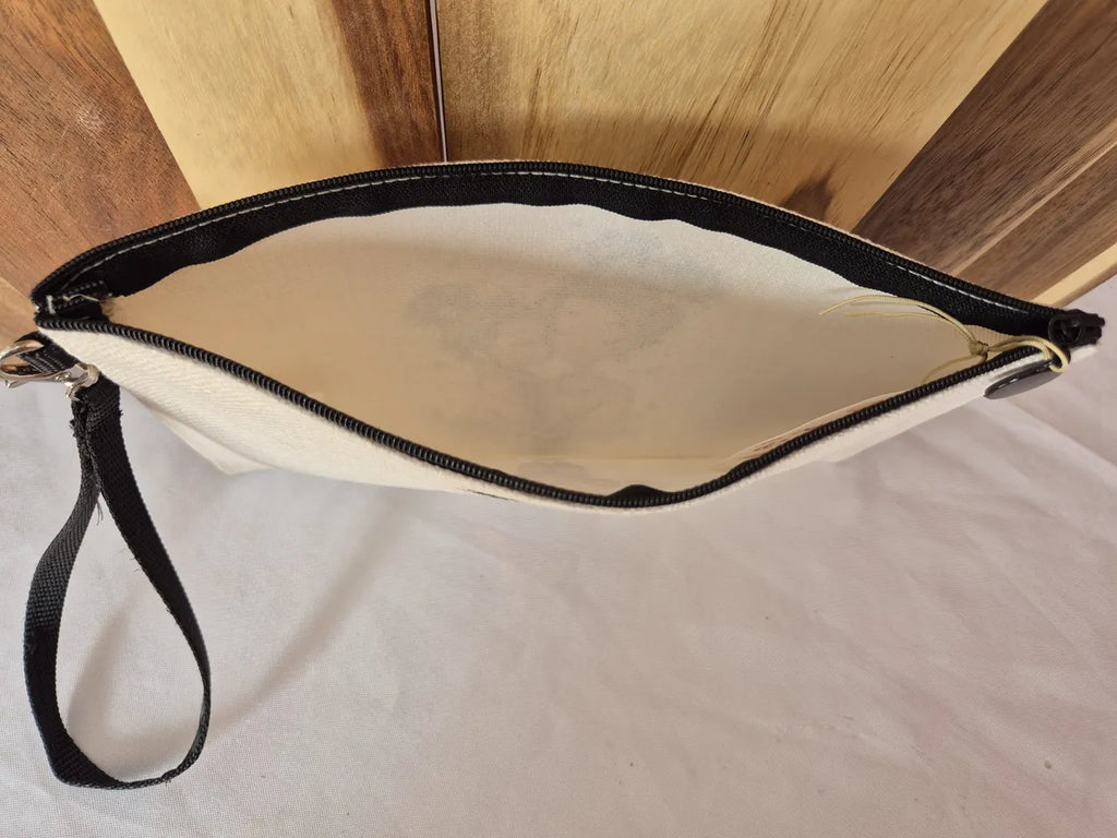 Grande pochette zippée