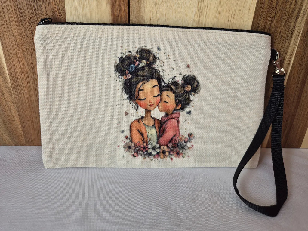 Grande pochette zippée