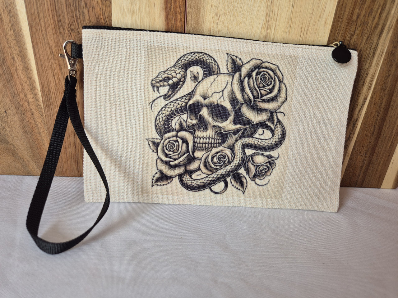 Grande pochette zippée