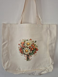 Tote bag Fleur