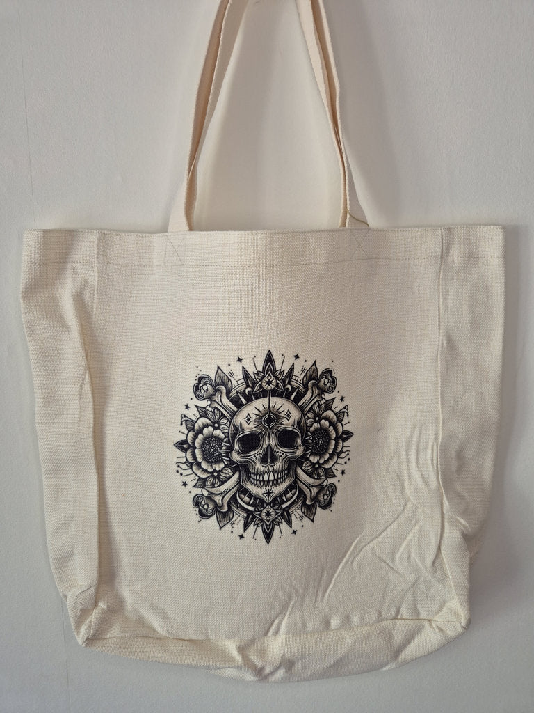 Tote bag Tête de mort
