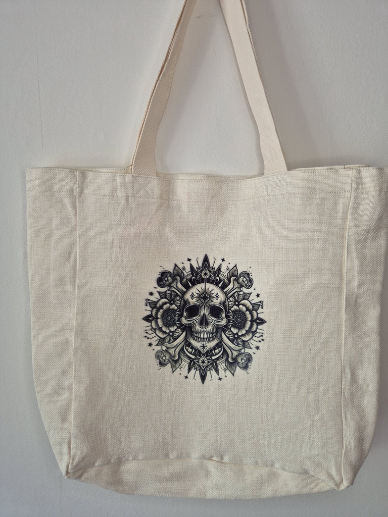 Tote bag Tête de mort