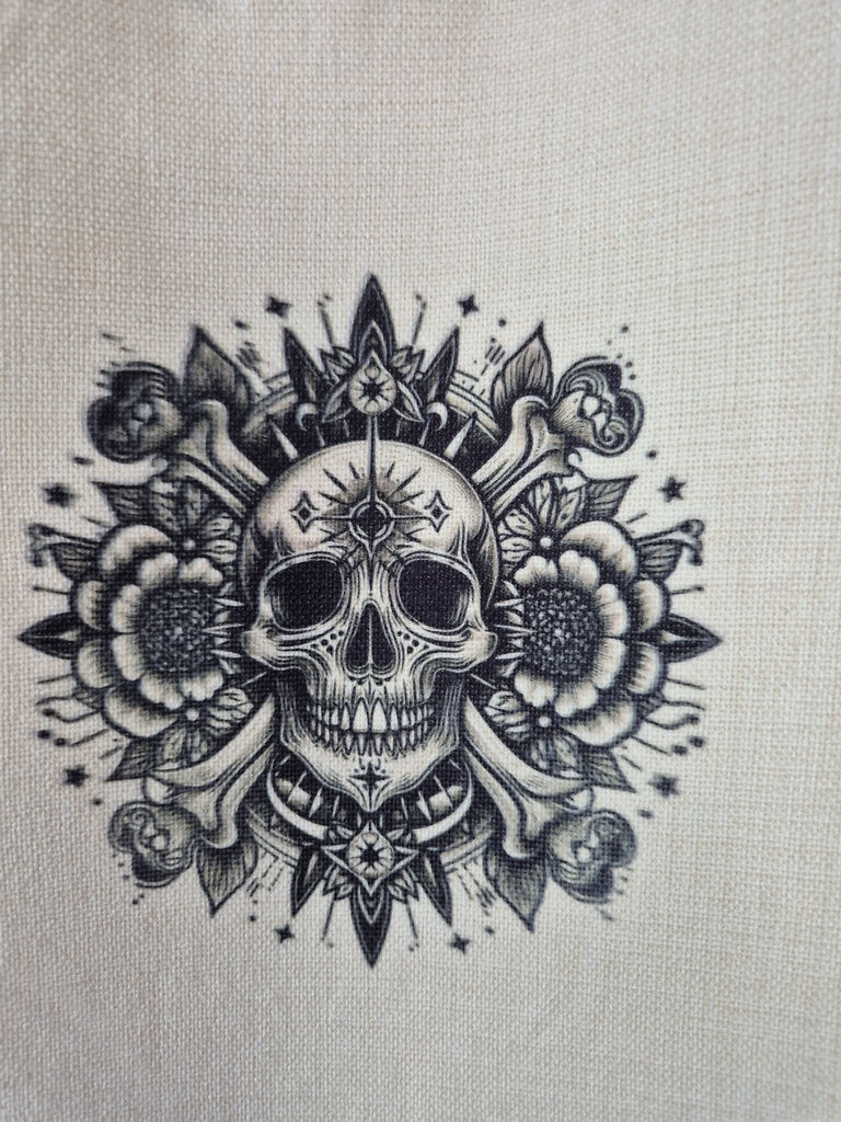 Tote bag Tête de mort