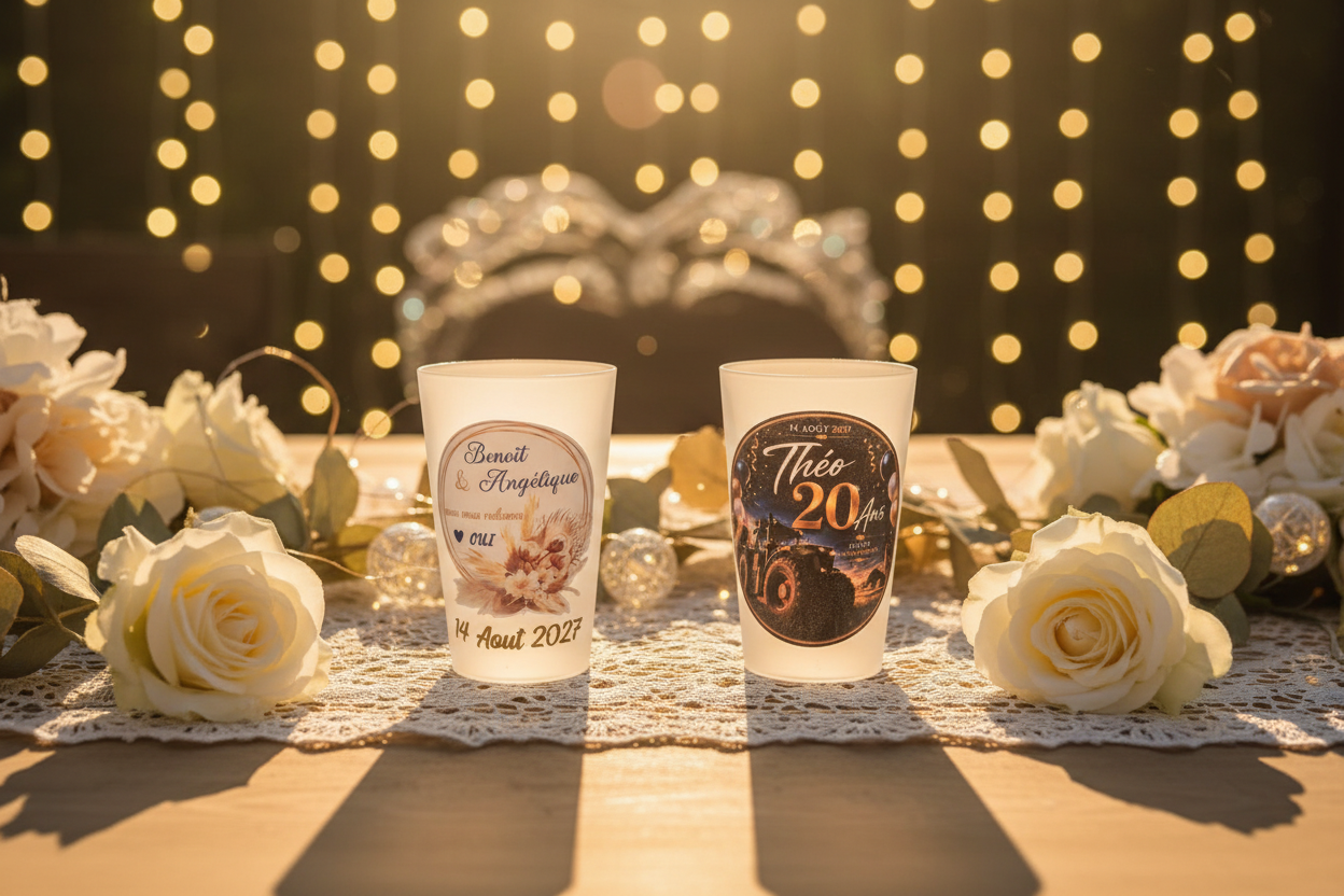 Bannière événement ecocups